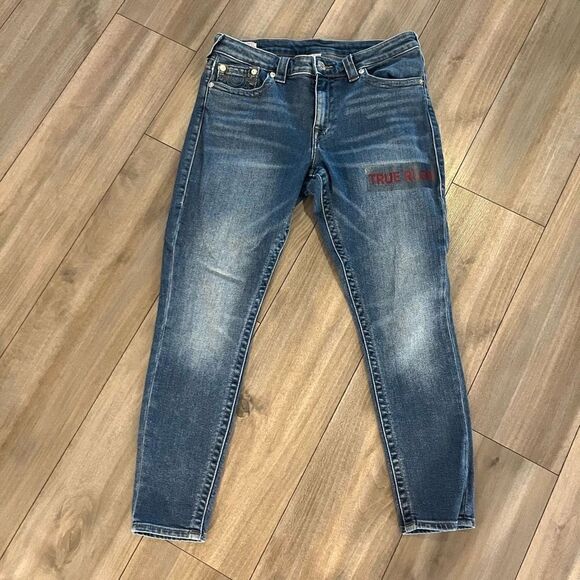 True Religion‎ Mid Rise Skinny Jeans Women 33 - Picture 2 of 7